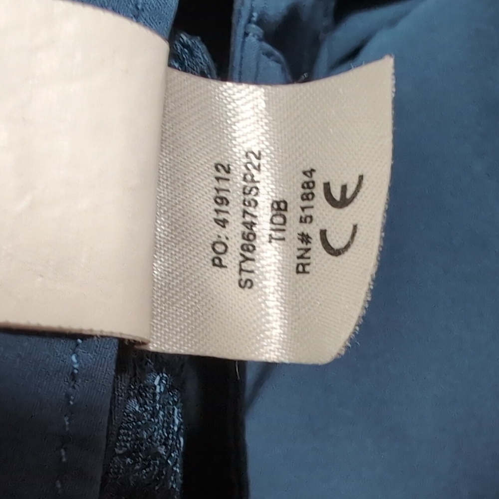 Patagonia Hydropeak Hybrid Walk Shorts • Size 40 • Tidepool Blue (Dark Teal) - Picture 6 of 9